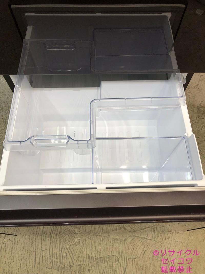 【中古】シャープ冷蔵庫 350L 2020年式2511131954