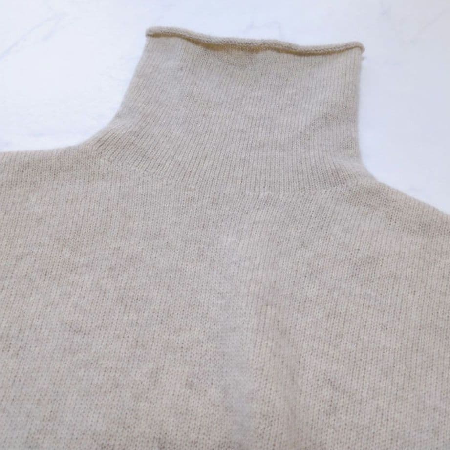 美品✨️evam eva ヤクウールポンチョ ふんわり 優しい温もり❁ベージュ