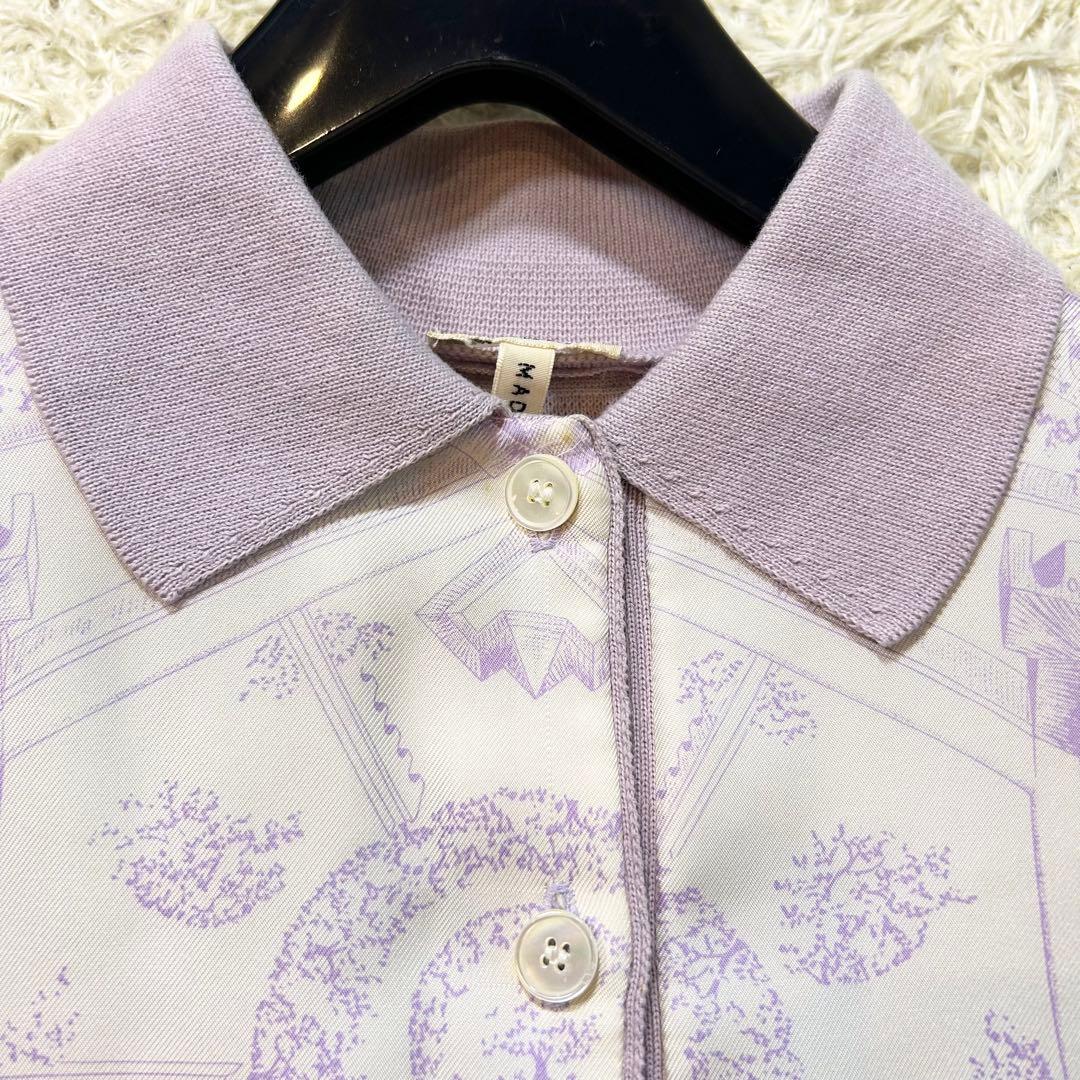 【超希少✨️HERMES✨️スカーフニットポロシャツ】 ヴィンテージ イタリア