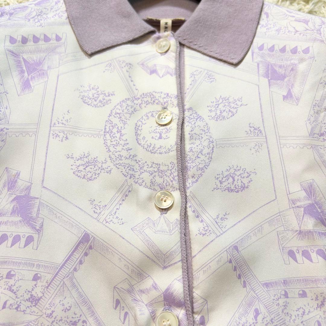 【超希少✨️HERMES✨️スカーフニットポロシャツ】 ヴィンテージ イタリア