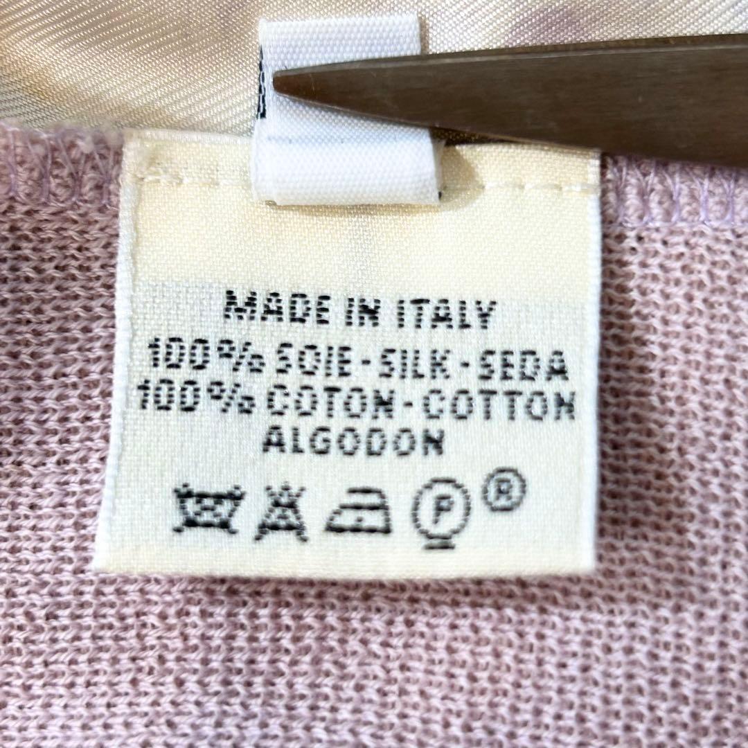 【超希少✨️HERMES✨️スカーフニットポロシャツ】 ヴィンテージ イタリア