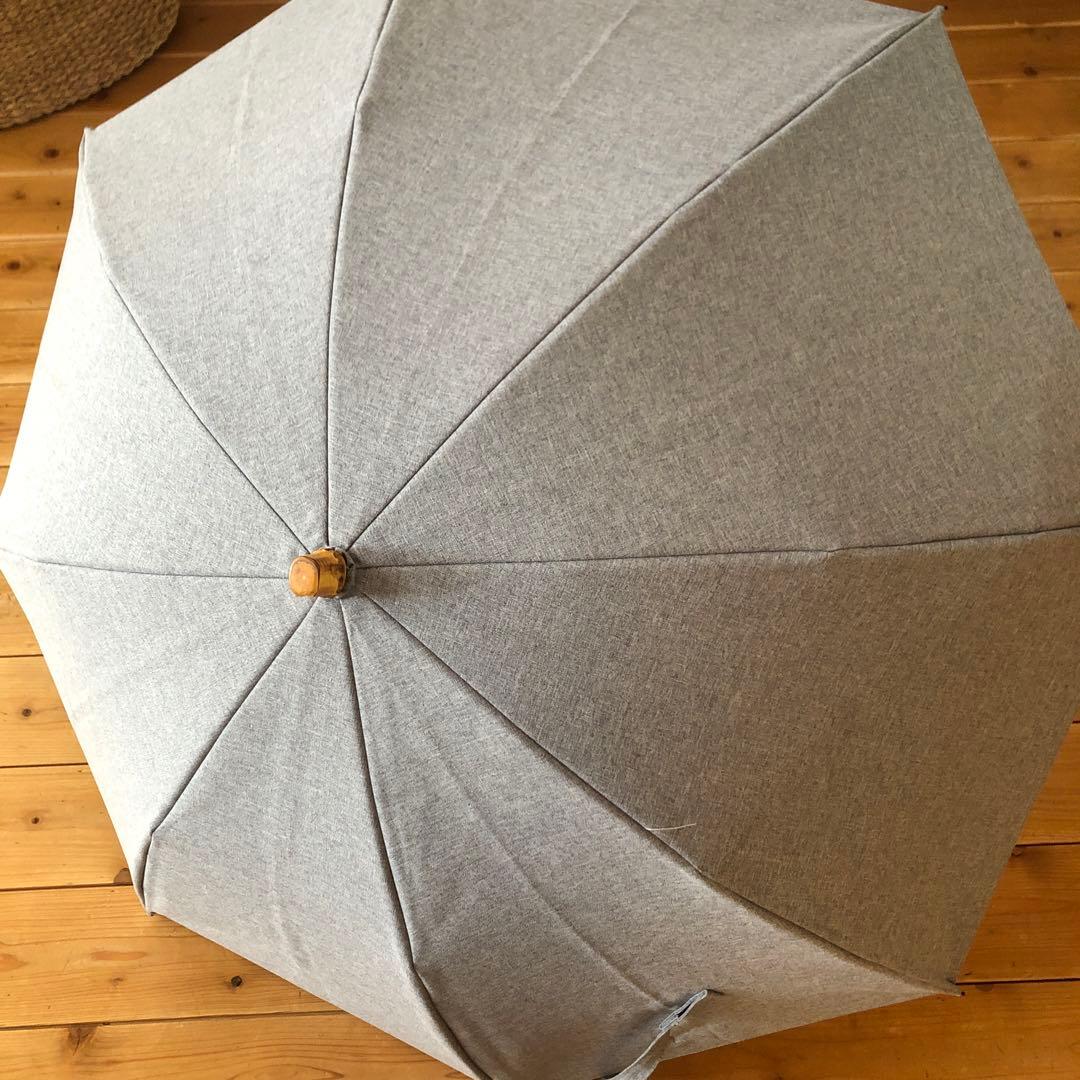 untule アンチュール　2段2WAY折りたたみ日傘　グレー