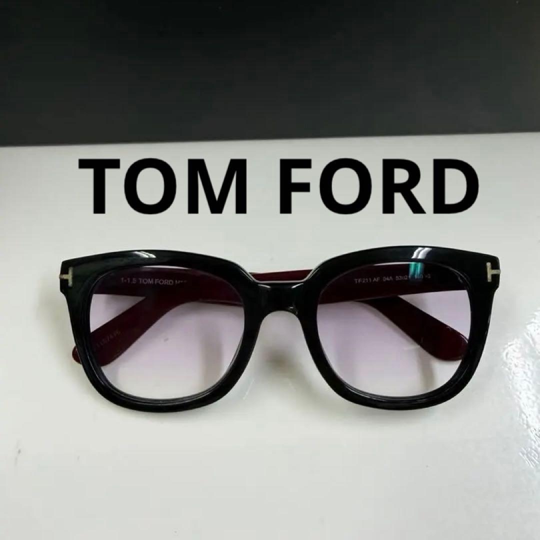 TOM FORD TF211 AF メガネ　サングラス　トムフォード度なし