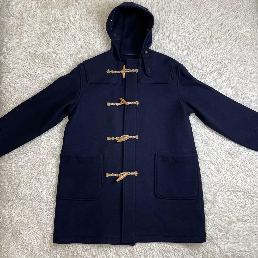 90s ポロラルフローレン ダッフルコート 三角タグ ネイビー L