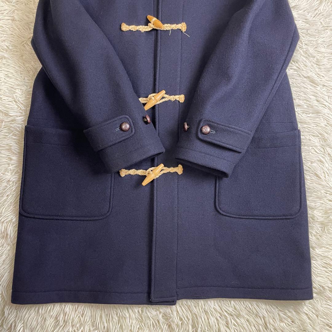90s ポロラルフローレン ダッフルコート 三角タグ ネイビー L