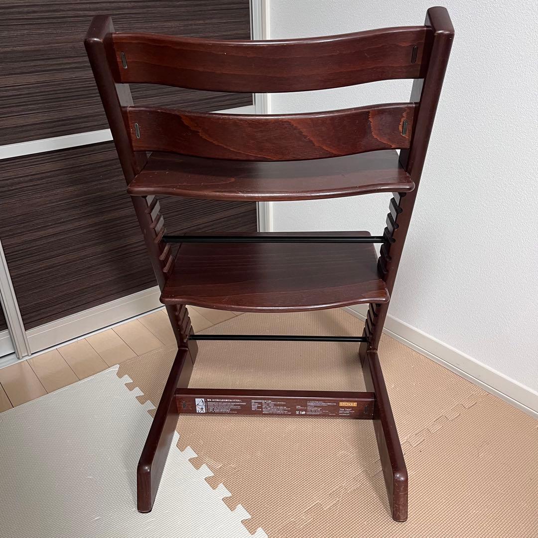 【新型現行品】ストッケ トリップトラップ ウォールナットブラウン　No4