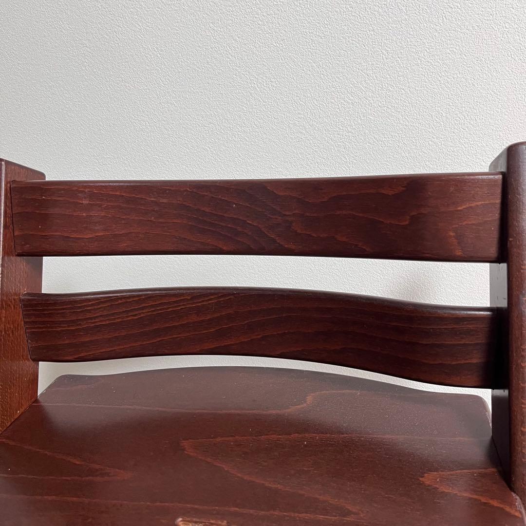 【新型現行品】ストッケ トリップトラップ ウォールナットブラウン　No4