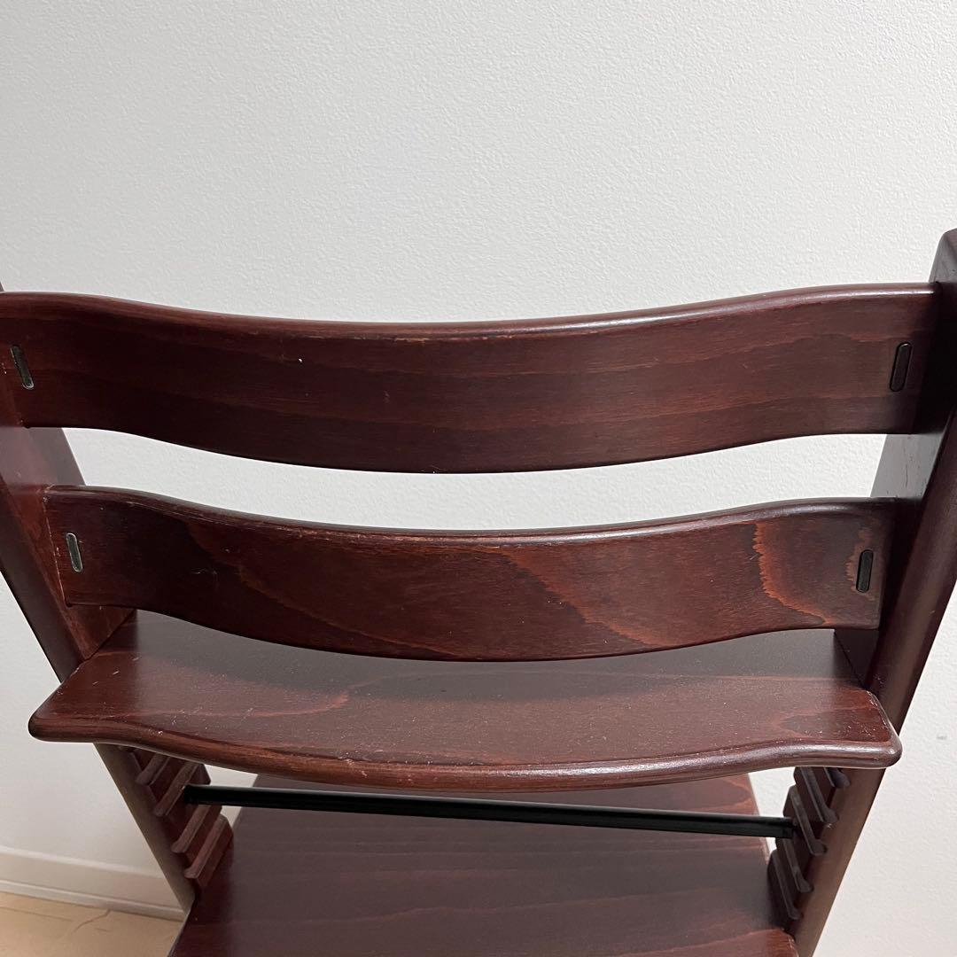 【新型現行品】ストッケ トリップトラップ ウォールナットブラウン　No4