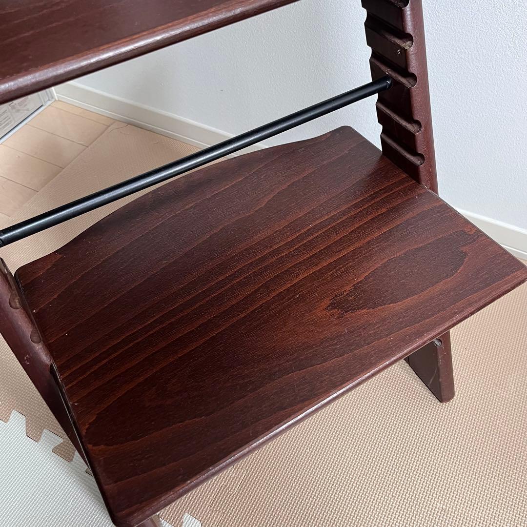 【新型現行品】ストッケ トリップトラップ ウォールナットブラウン　No4