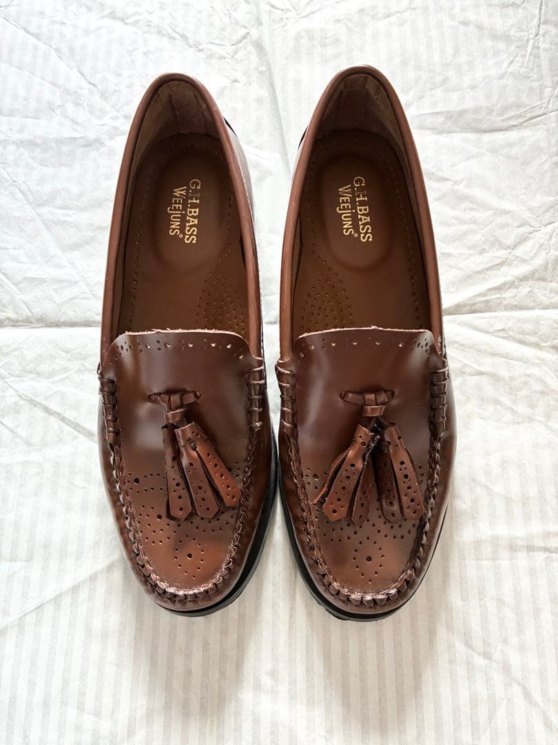 G.H. Bass ローファー タッセル付き　36