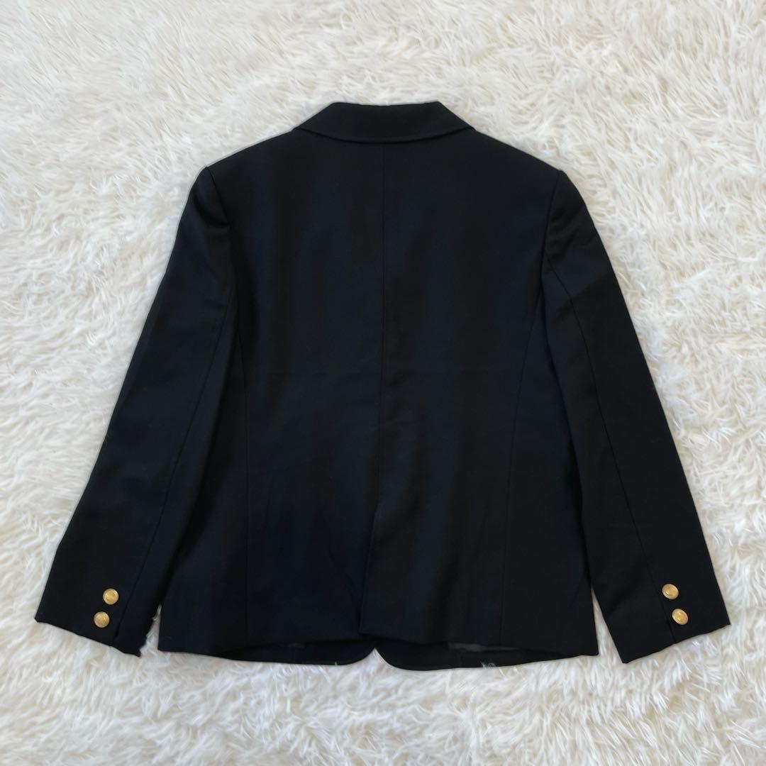 BURBERRY LONDON バーバリーロンドン エンブレム 紺ブレ 160A