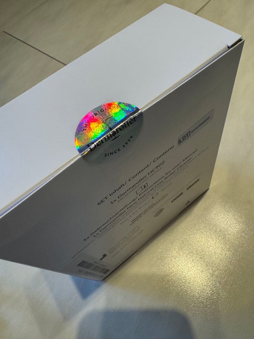 【未開封】Dermaroller HC 902 & ローラークリーナーセット