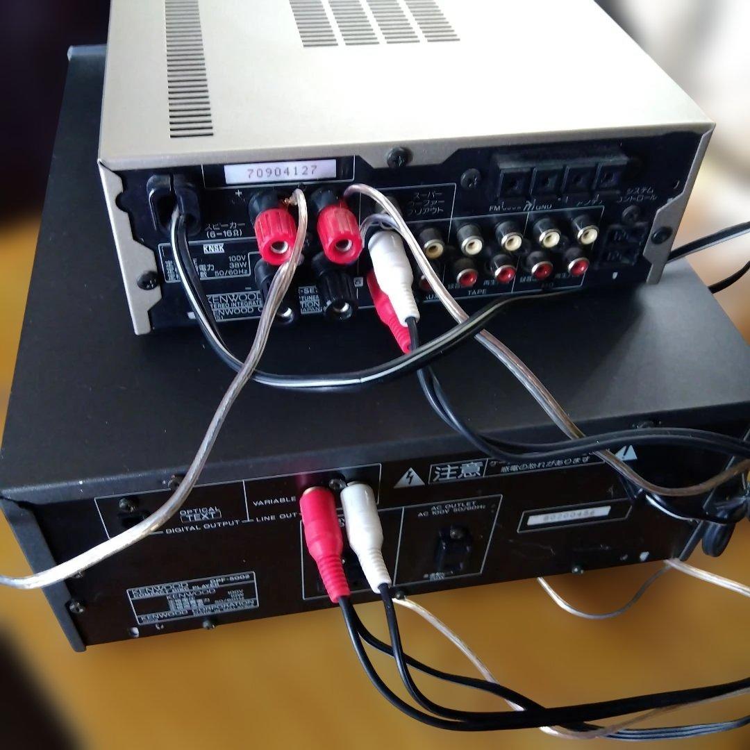 CDデッキ高性能 KENWOOD DPF-5002　 R-SE7 アンプ