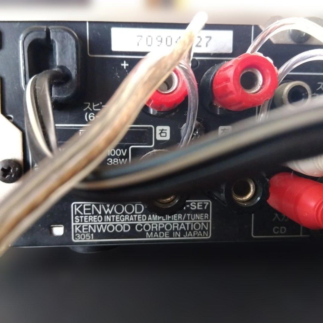 CDデッキ高性能 KENWOOD DPF-5002　 R-SE7 アンプ