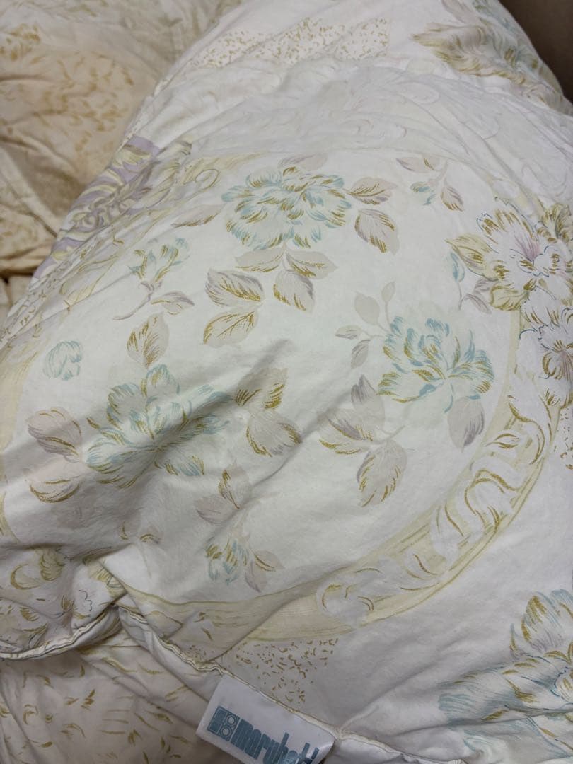 ３*た様 送料分のみからスタート　羽毛掛け布団　丸八真綿販売ソワリー 絹仕様　ダ