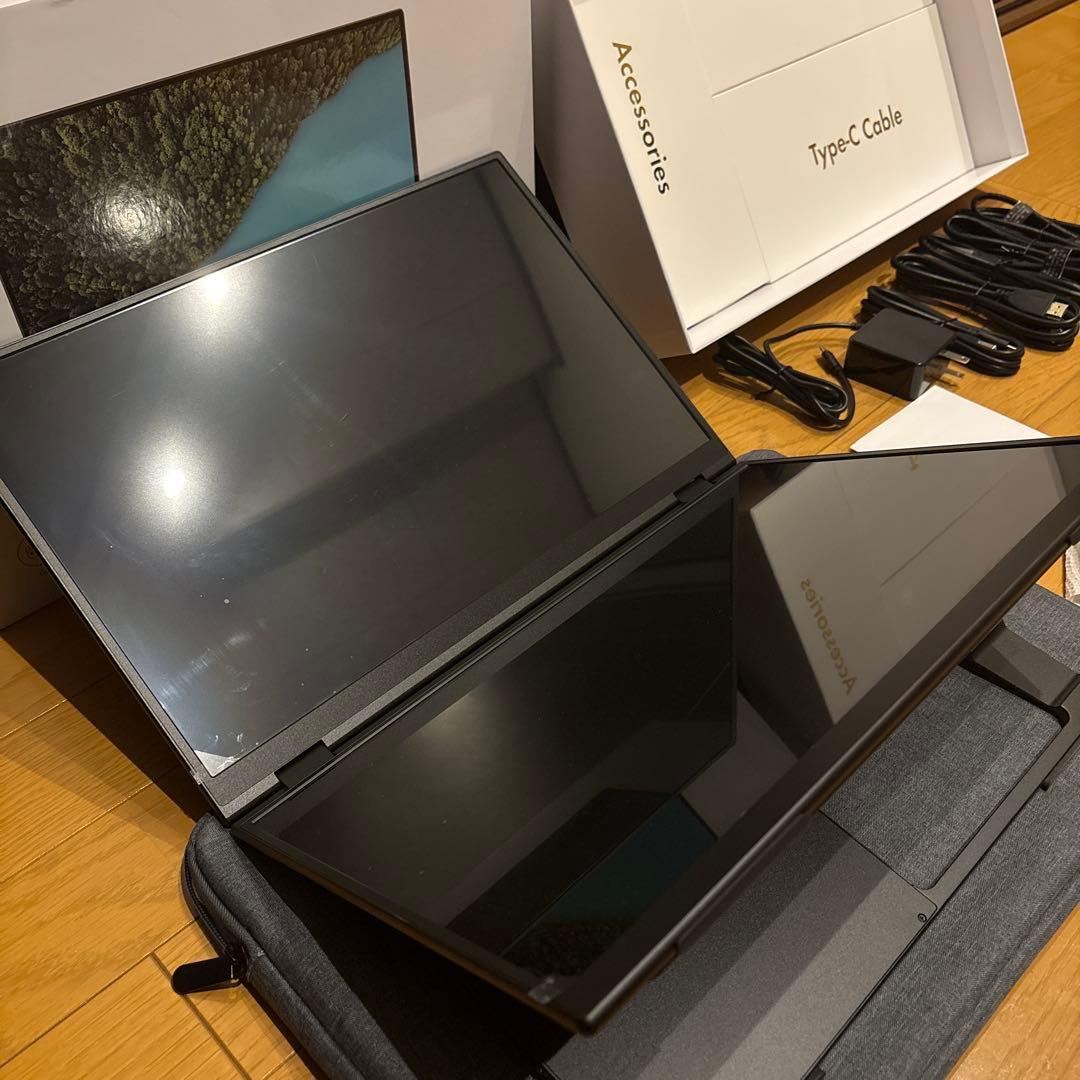 EWEI 16インチ QLED デュアルディスプレイ 非光沢