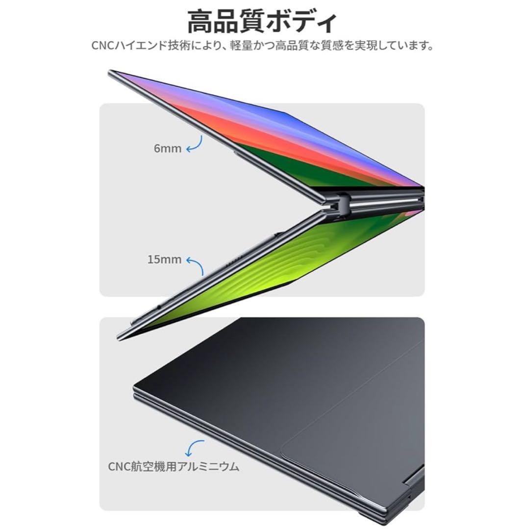 EWEI 16インチ QLED デュアルディスプレイ 非光沢