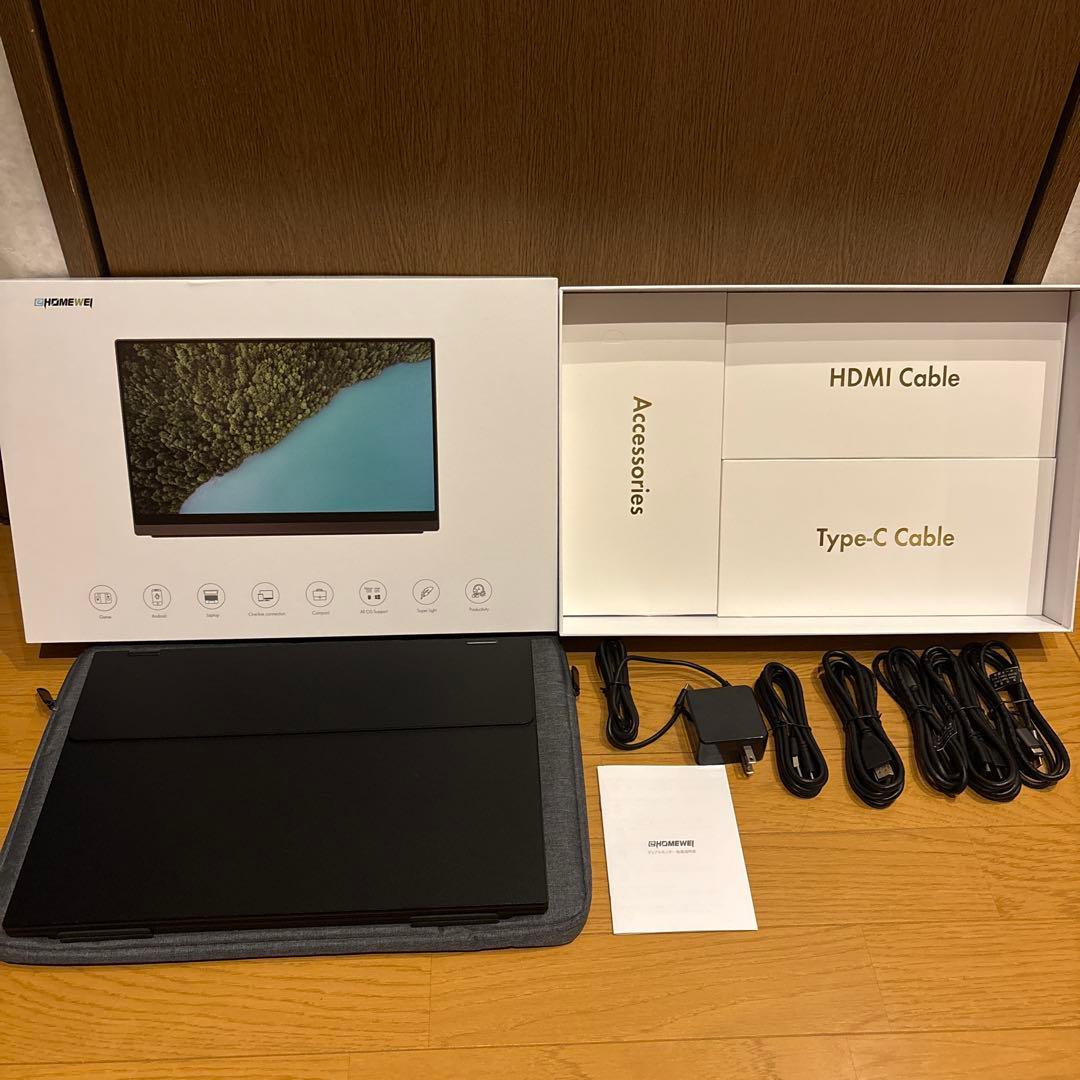 EWEI 16インチ QLED デュアルディスプレイ 非光沢