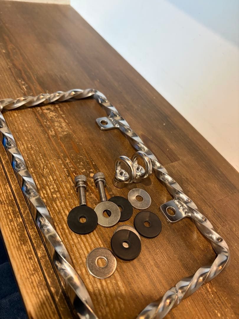 ツイスト ナンバーフレーム ハーレー チョッパー chopper 70s内寸法用