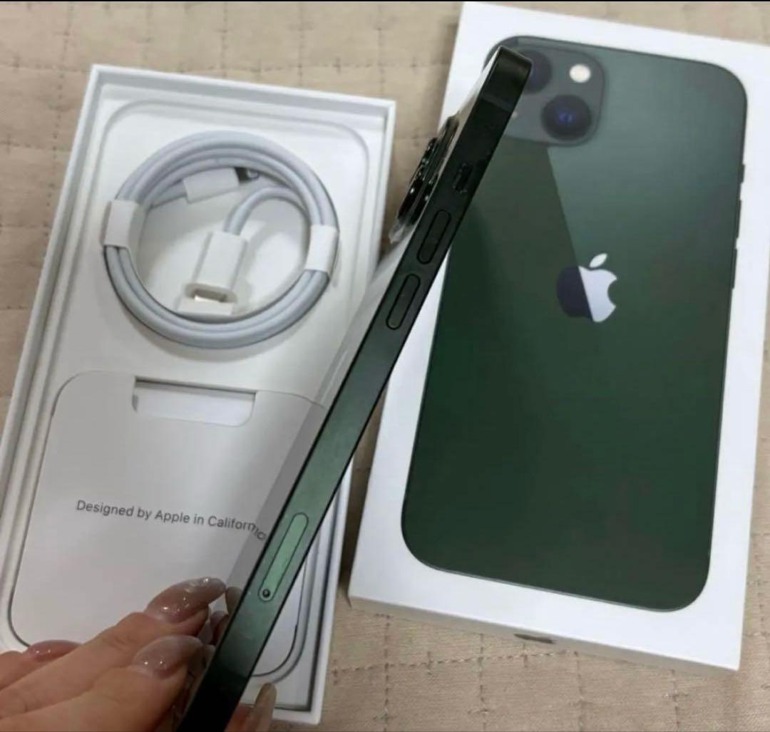 美品　Apple iPhone 13 128GB グリーン　simフリー