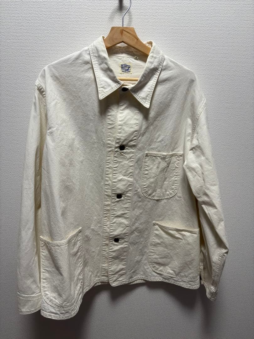 orslow サイズ3 カバーオール 大戦モデル 生成り