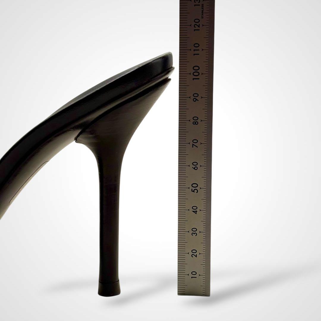 GUCCI グッチ シマ ホースビット サンダル ハイヒール レザー ブラウン