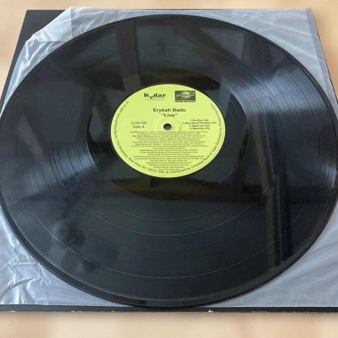 Erykah Badu - Live レコード