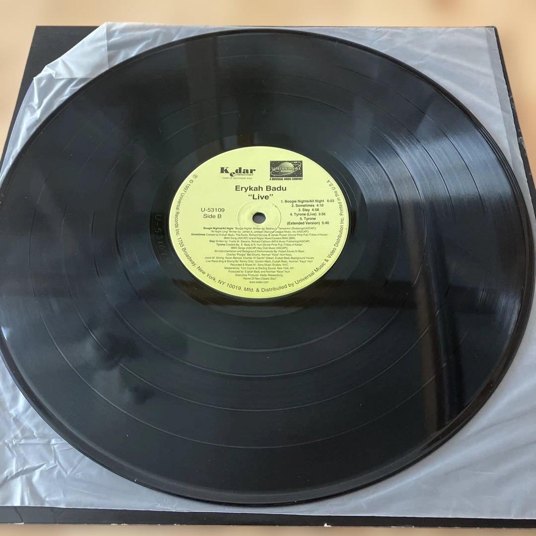 Erykah Badu - Live レコード