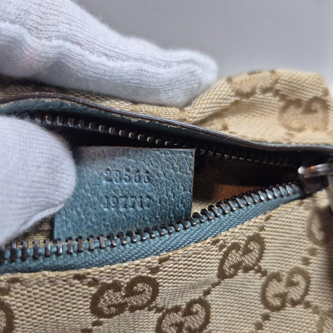 希少　GUCCI GG柄　ウエストバッグ　ボディバッグ　GGキャンバス　シェリー