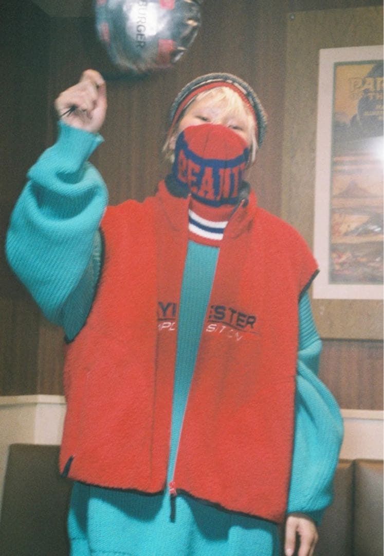 トップス doublet 18aw POLYESTER FLEECE VEST