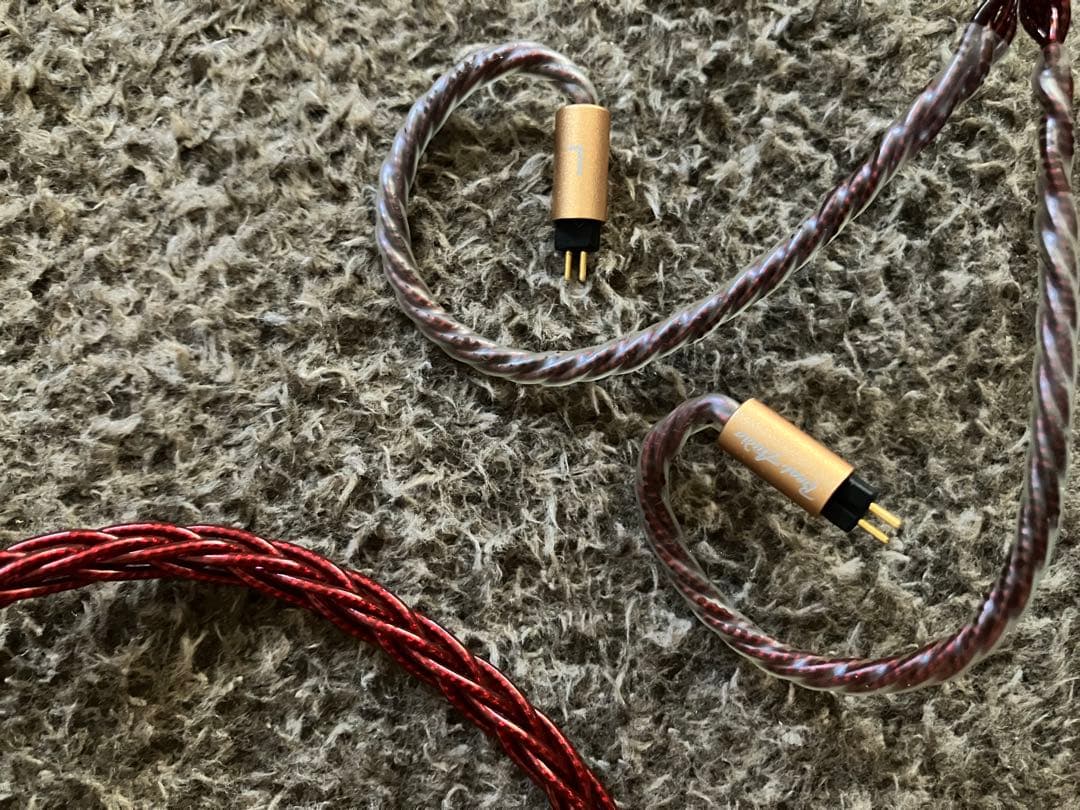 ケーブル・シールド 2pin Beat Audio Vermilion MKIII 8wire