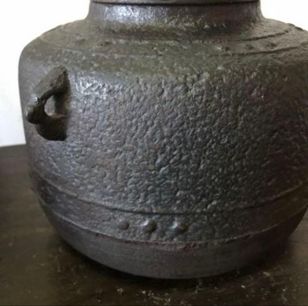 工芸品　希少　茶道具　茶釜　茶の湯釜　釜　茶道　釜