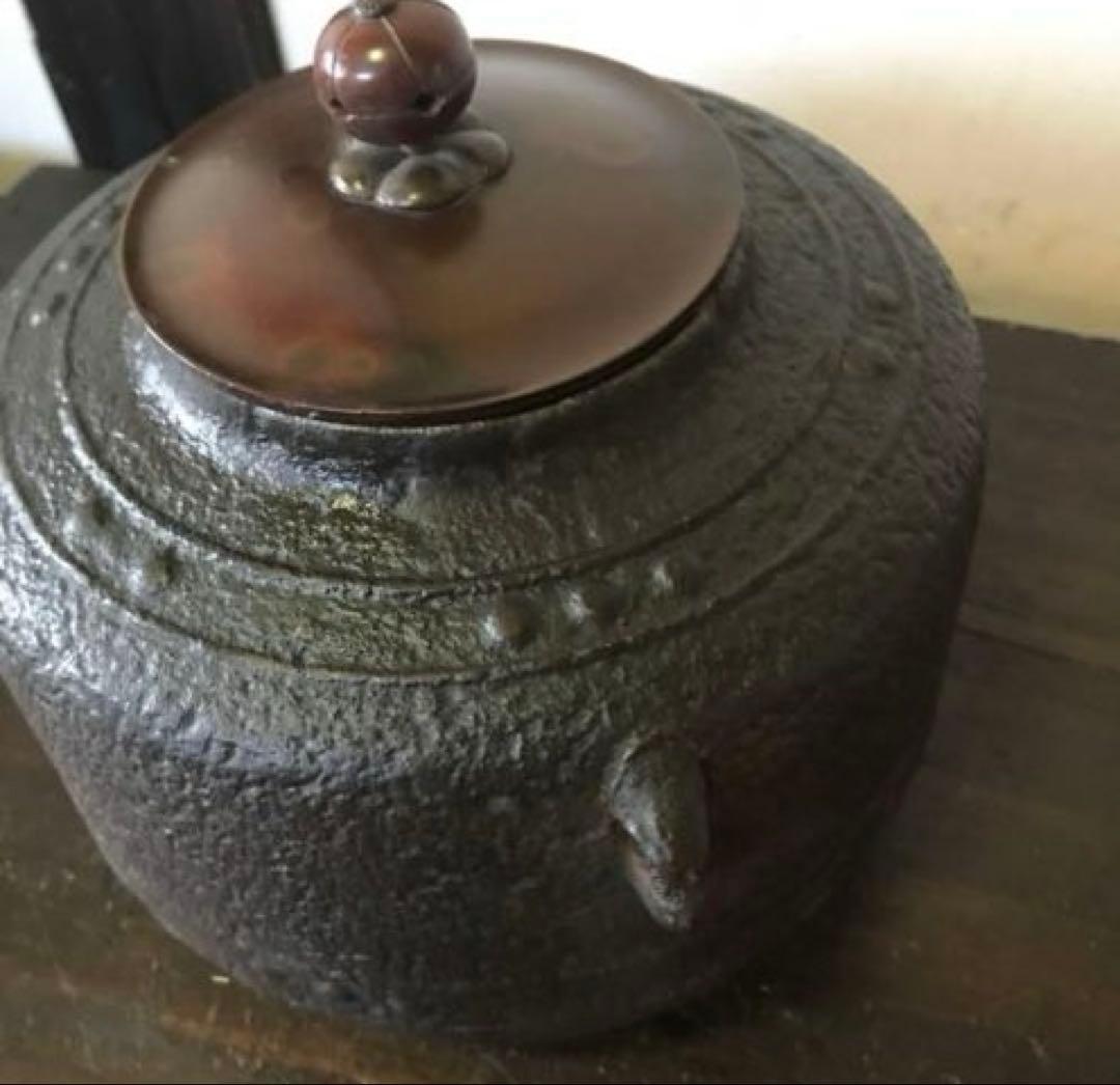 工芸品　希少　茶道具　茶釜　茶の湯釜　釜　茶道　釜