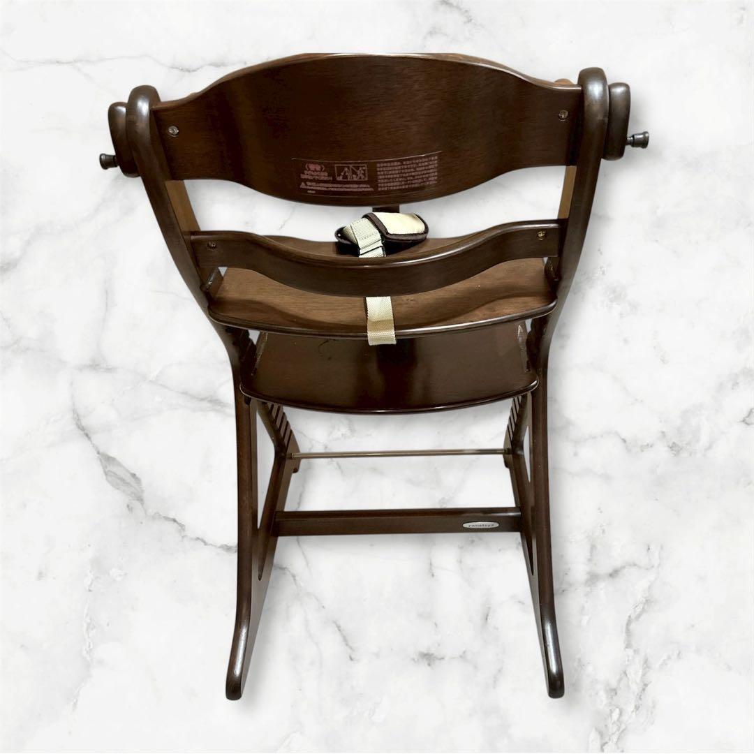 大和屋 ベビーチェア すくすくプラス 木製 ベルト付き yamatoya