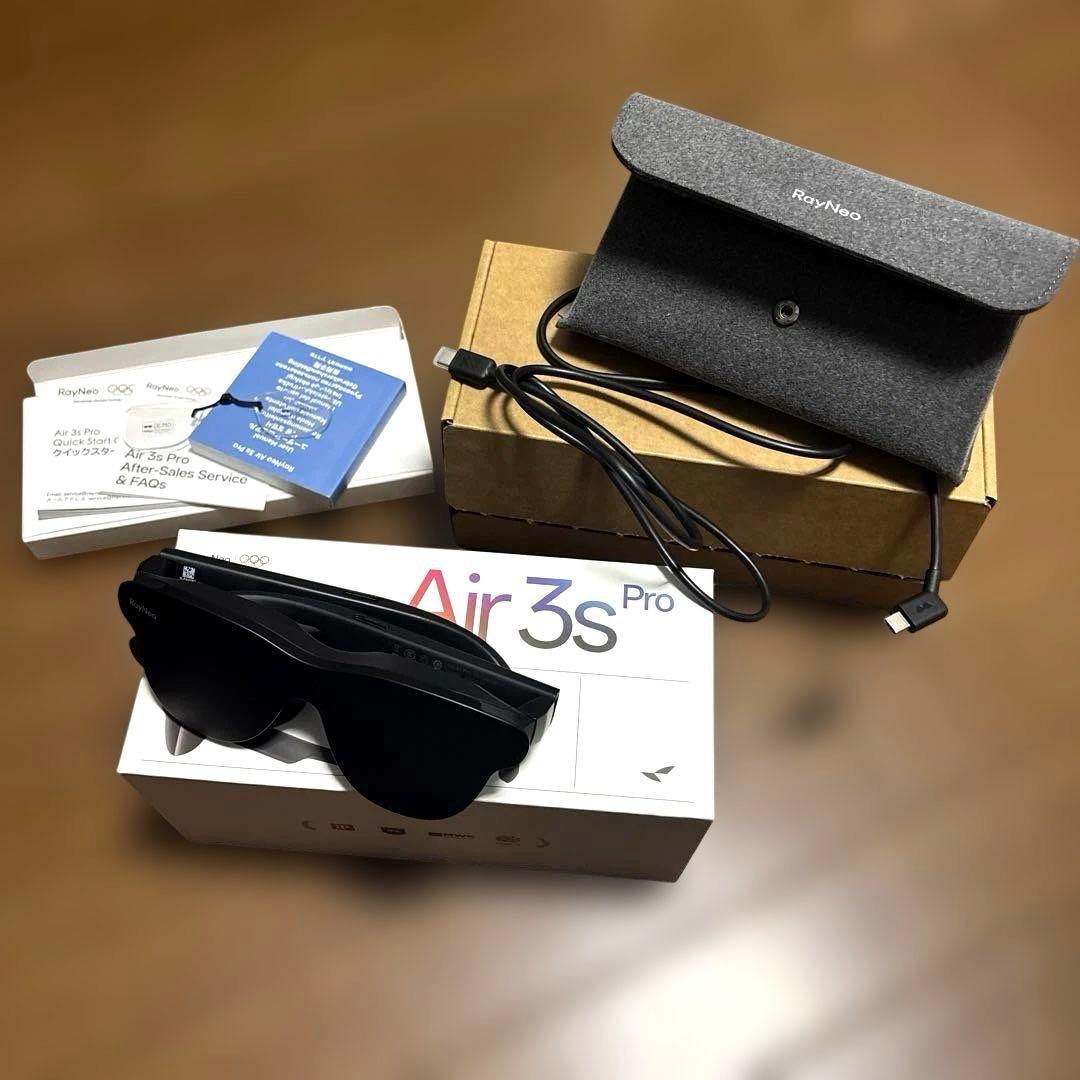 RayNeo Air 3s Pro 使用回数少 純正遮光カバー付き