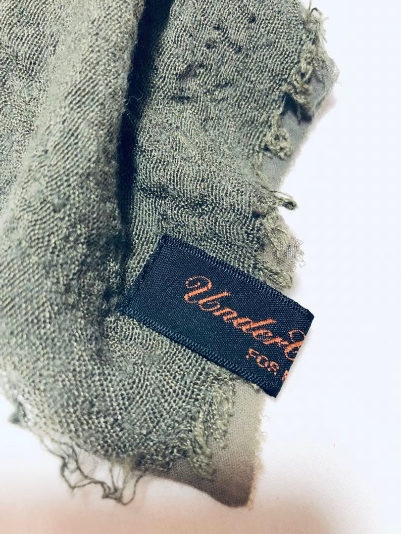 アンダーカバーISM for Rebels ダメージストール カーキ系 旧タグ