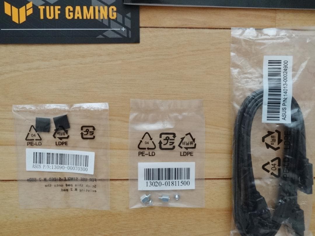 【美品】ASUS TUF GAMING B560M-PLUS＋インテル純正ファン