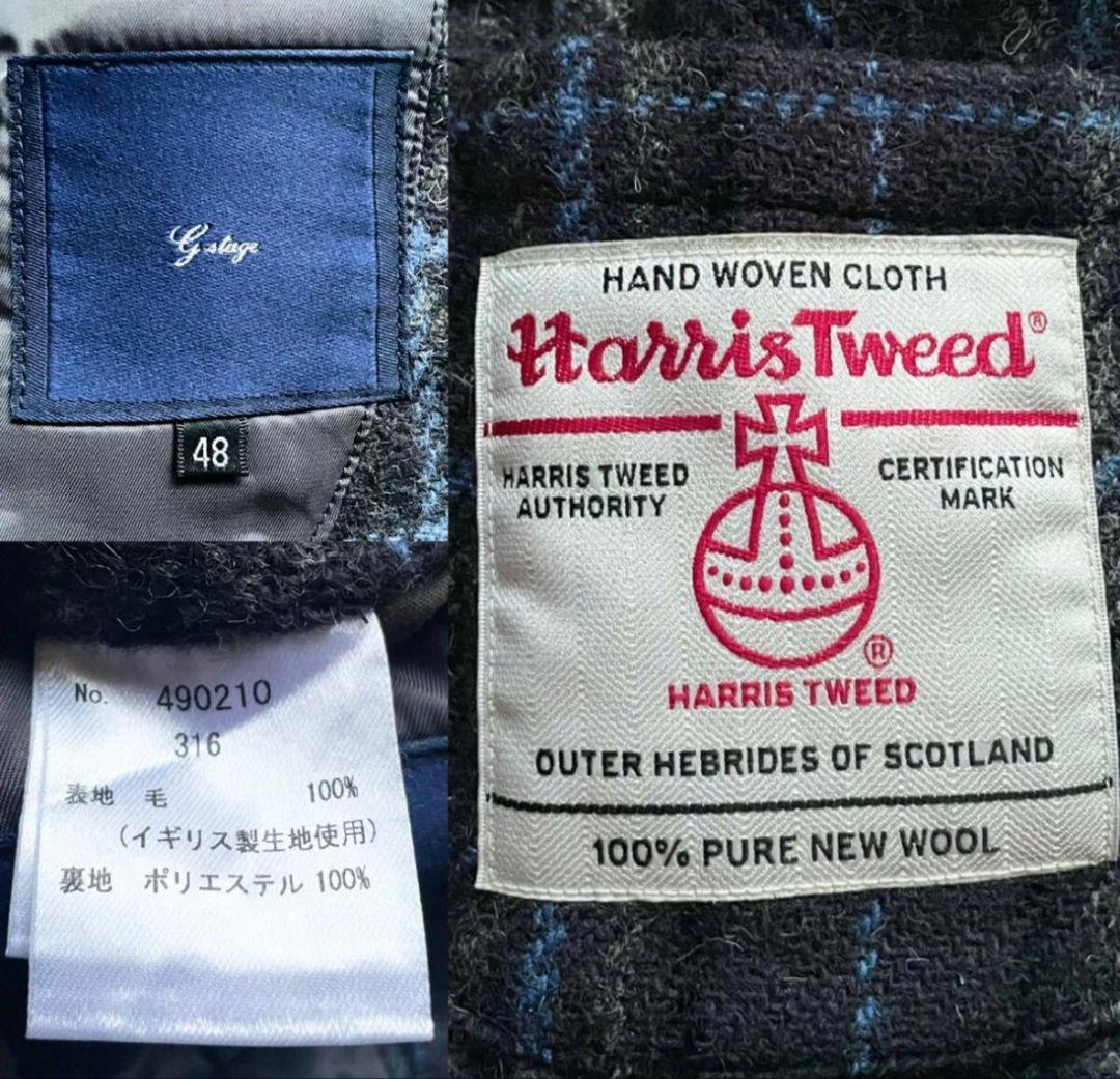 未使用品 G-stage × ハリスツイード ジャケット 48(L)
