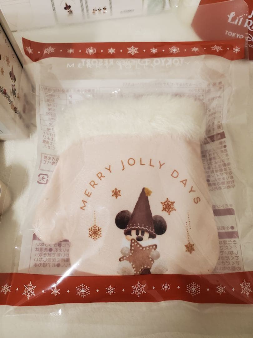 リルリンリン ディズニー クリスマス2025 お菓子&巾着&バッグチャームセット