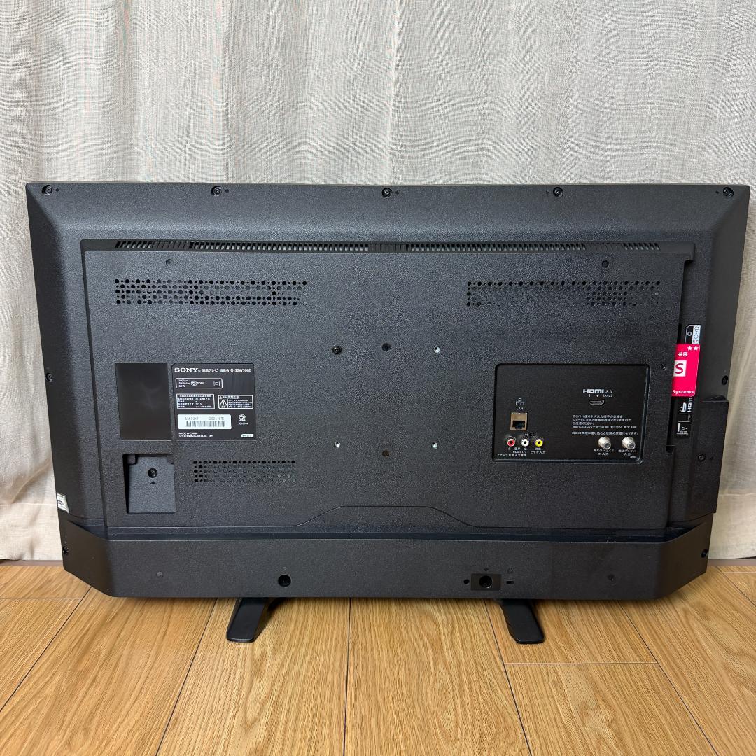 【美品】ソニー 32型 液晶テレビ ブラビア KJ-32W500E 2024年製