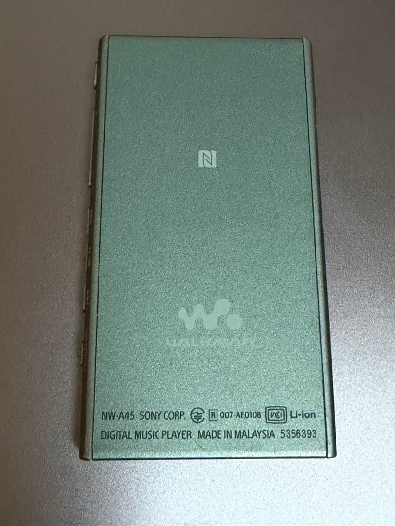 SONY NW-A45 ホライズングリーン USBケーブル付き