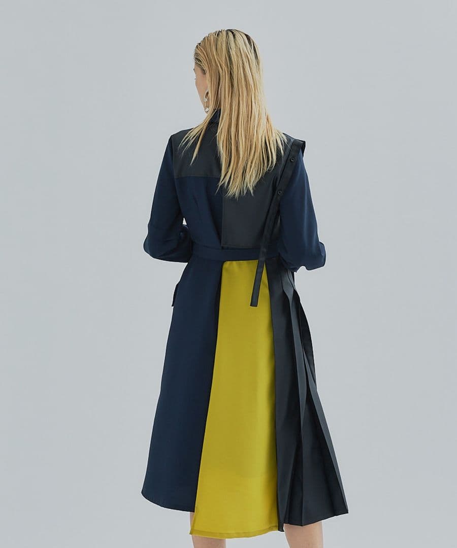 大人気★美品◎ユナイテッドトウキョウ　ダブルベルトシャツワンピース　2.4万　S