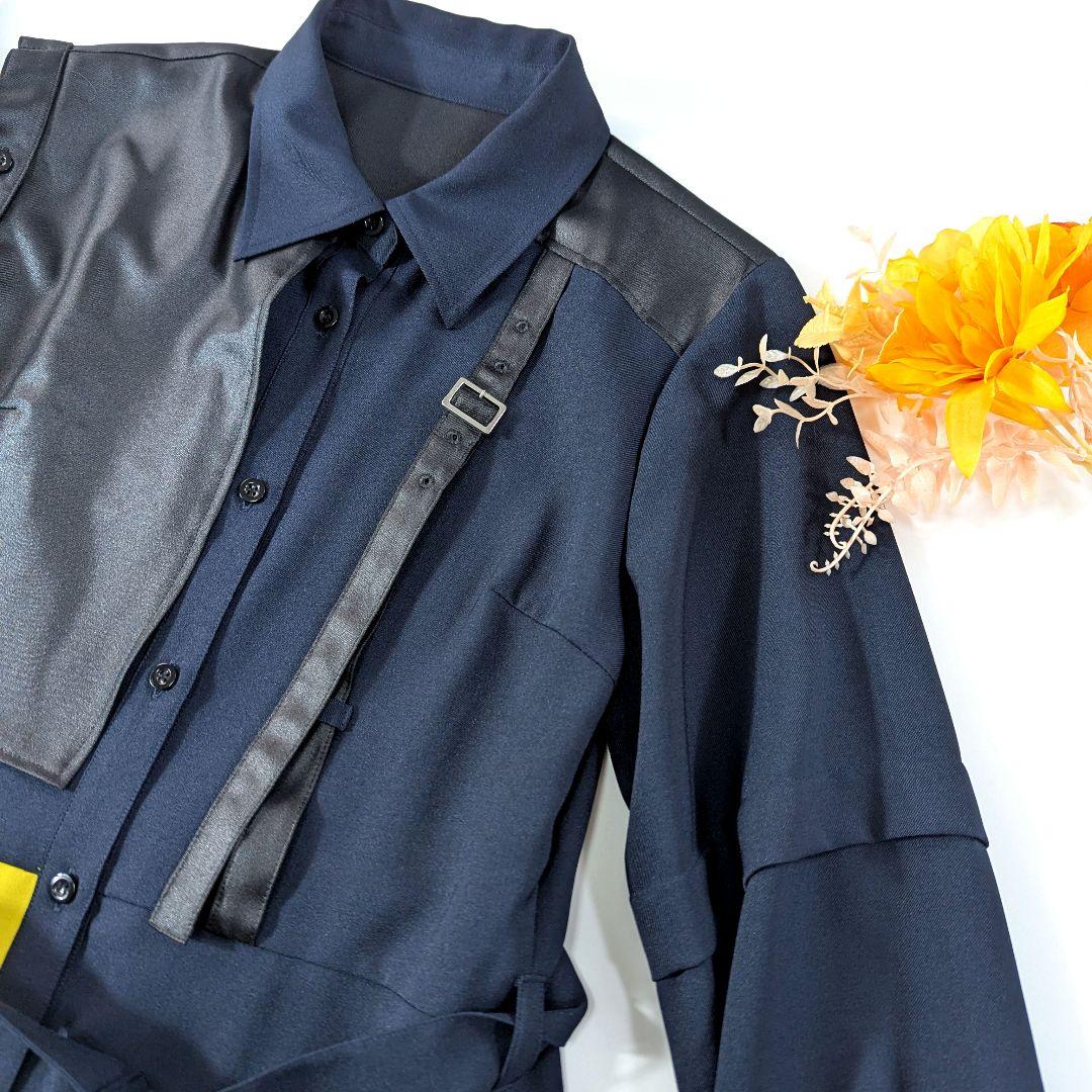 大人気★美品◎ユナイテッドトウキョウ　ダブルベルトシャツワンピース　2.4万　S