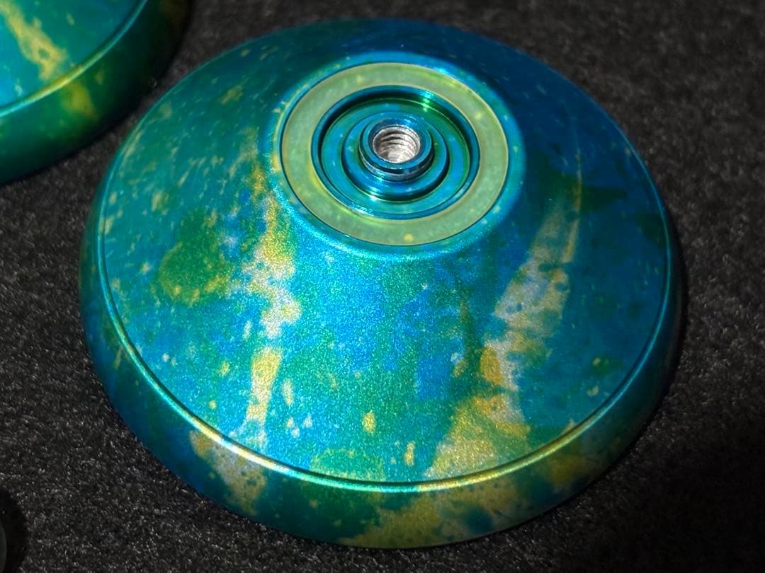 C3yoyodesign Krown Finger Spin 美品 廃盤 希少