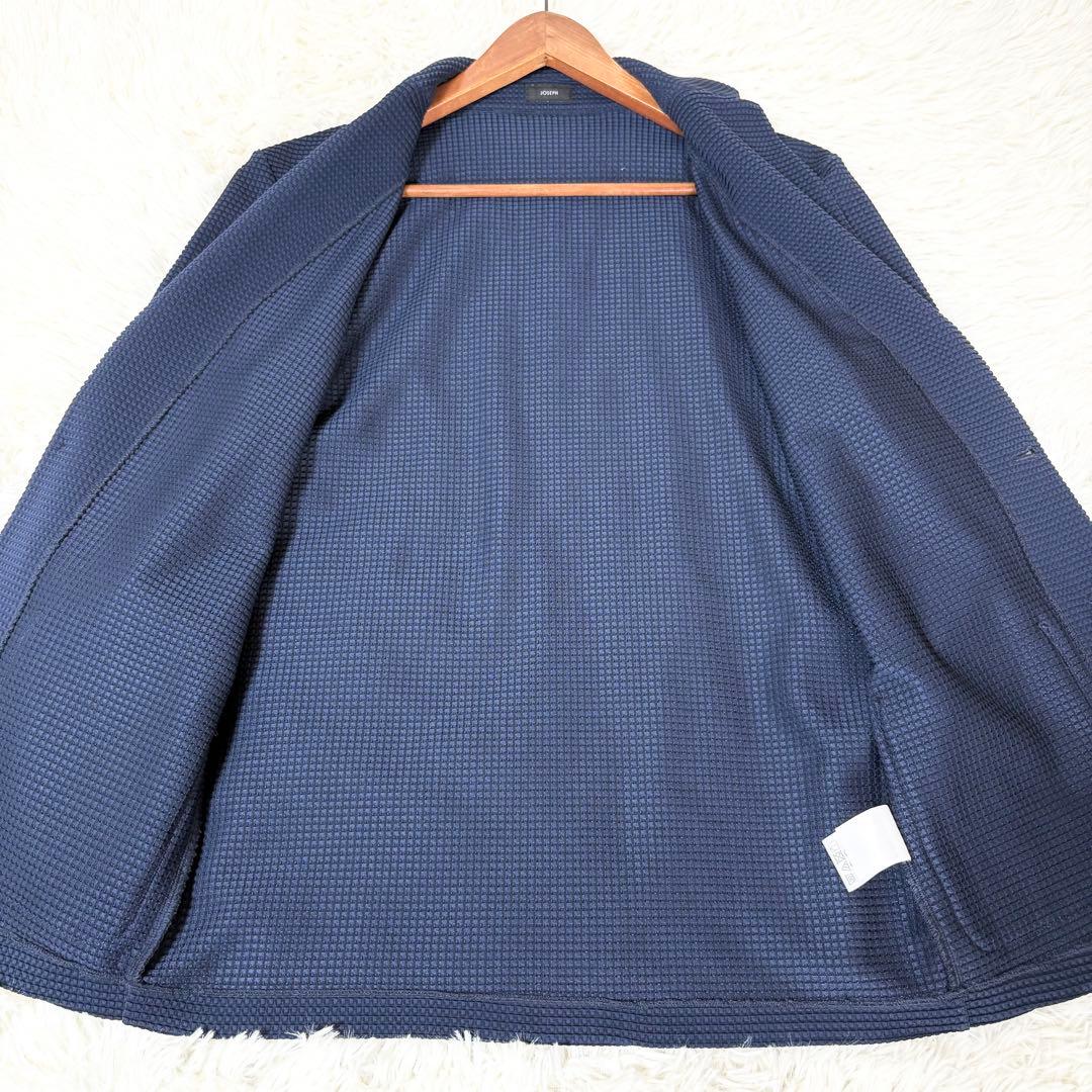 美品✨JOSEPH ジョゼフ セットアップ ワッフル地　2023年 ネイビー