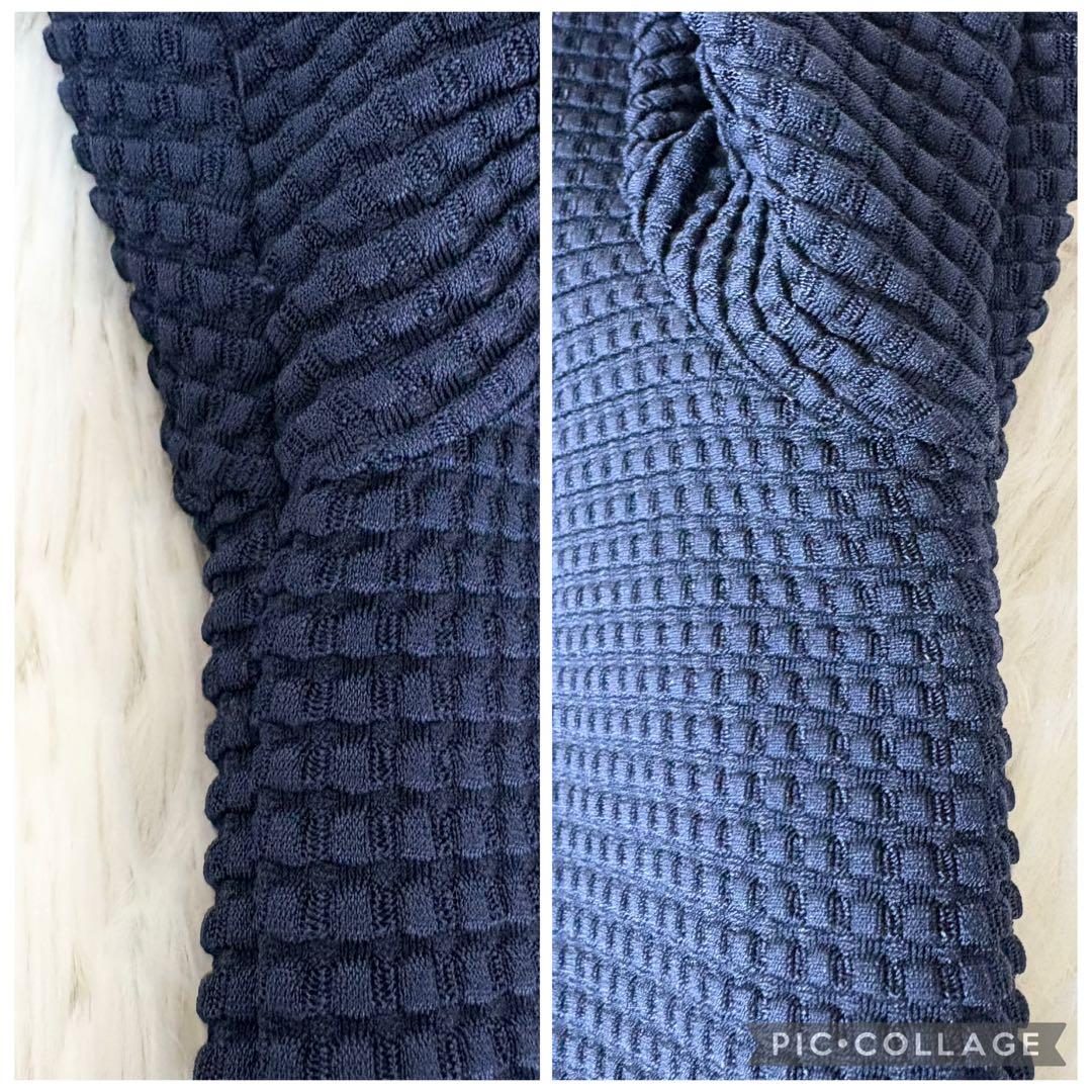 美品✨JOSEPH ジョゼフ セットアップ ワッフル地　2023年 ネイビー