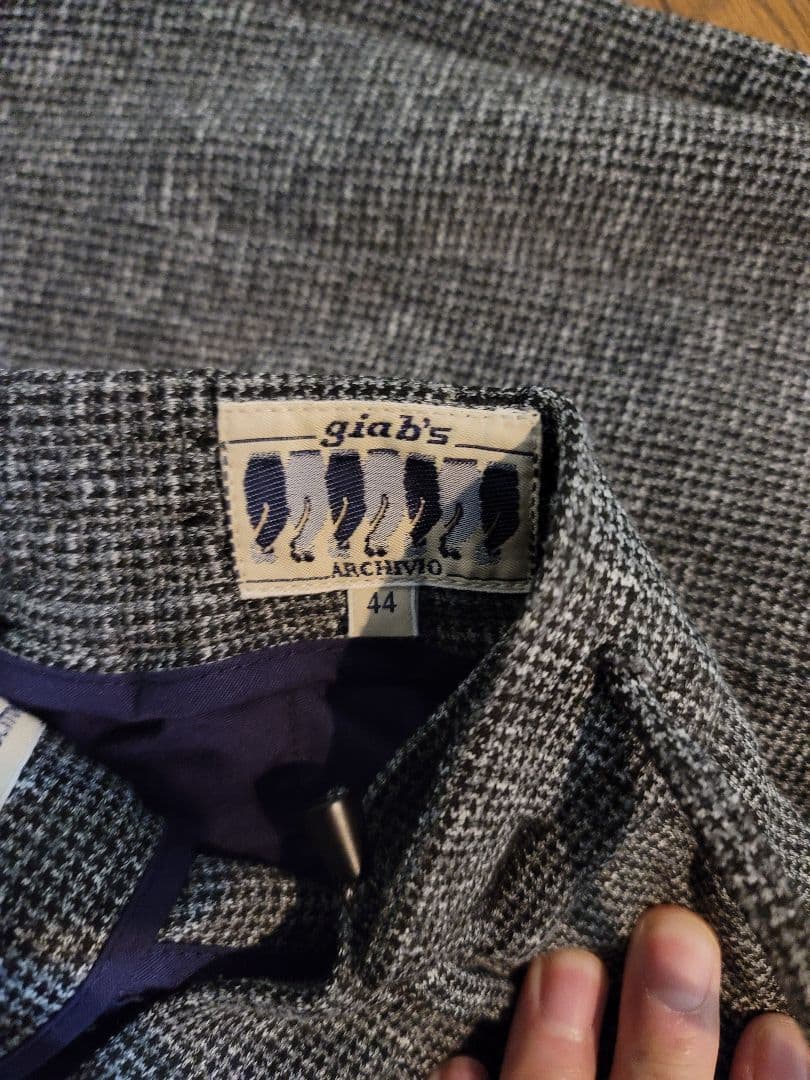giab'sARCHIVIO ジャブスアルキヴィオ マサッチョ　44　チェック