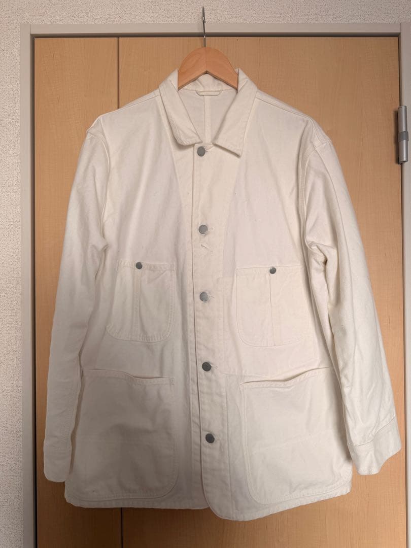 ジャケット・アウター Y ORGANIC COTTON DENIM COVERALL JACKET S
