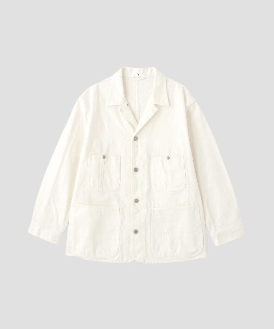 ジャケット・アウター Y ORGANIC COTTON DENIM COVERALL JACKET S