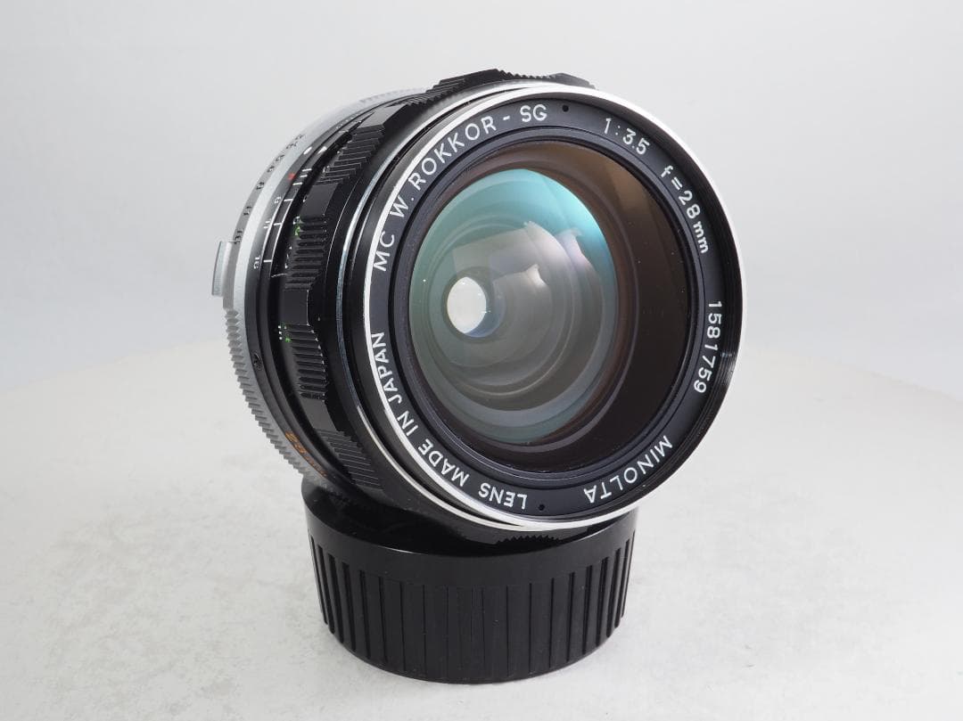 ミノルタ SRT101/MC W.ROKKOR-SG 28mm F3.5 #63